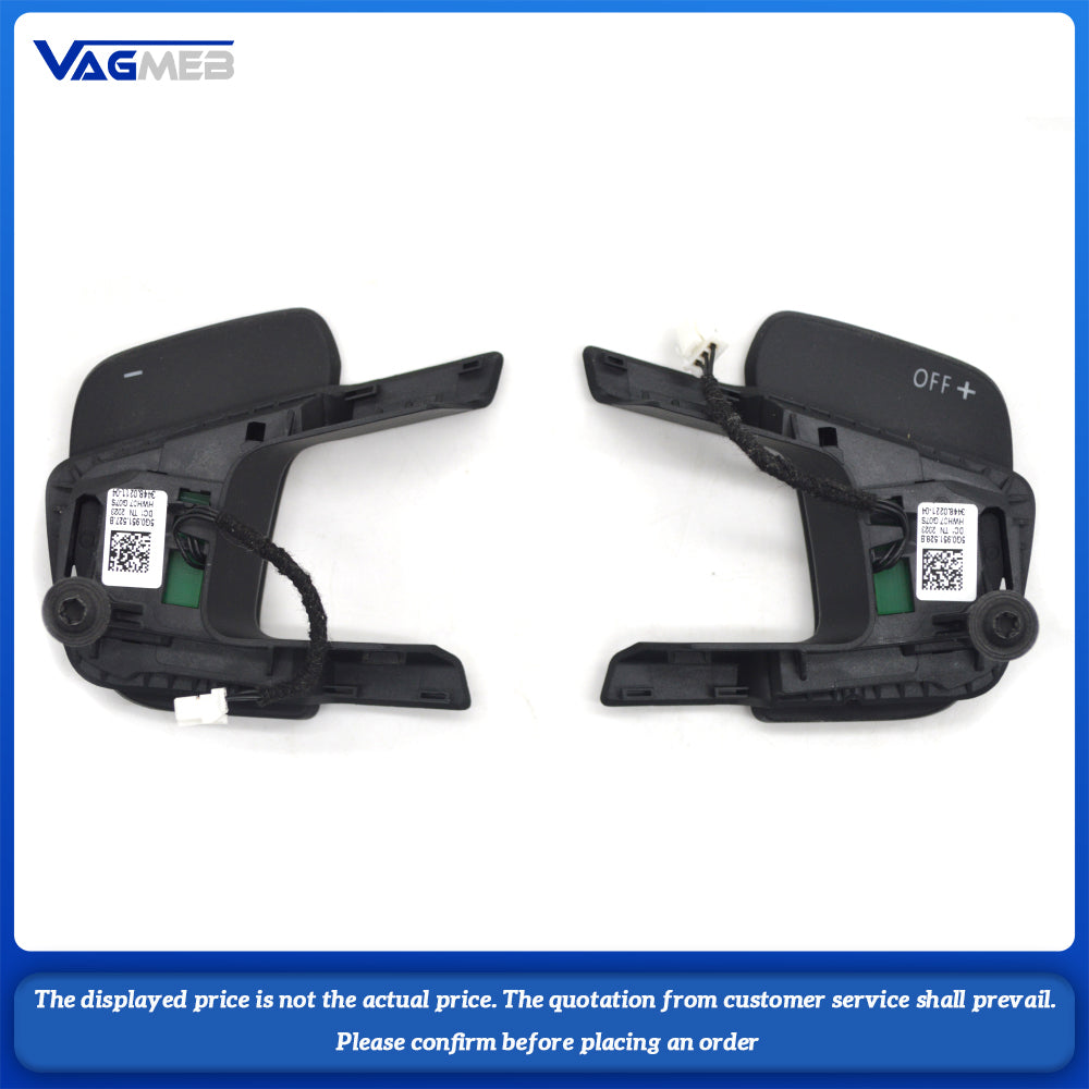 For VW Passat B8 Tiguan Golf 7 MK7 GTI Rline Shift Paddles Original Shift Paddles, Steering Wheel Accessories 5G0 951 527B 528B