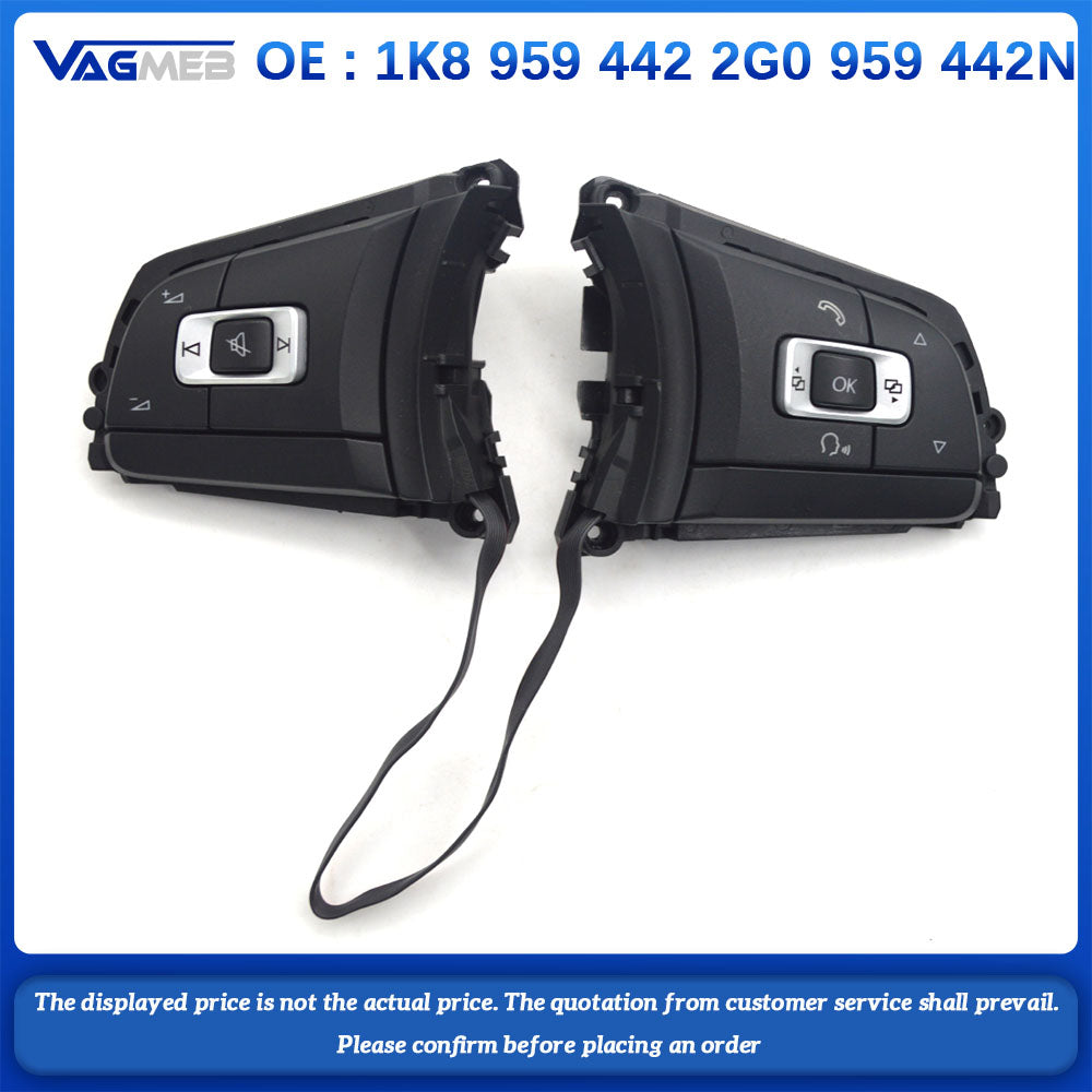 For VW Polo Steering wheel button Steering wheel button 1K8 959 442 2G0 959 442N