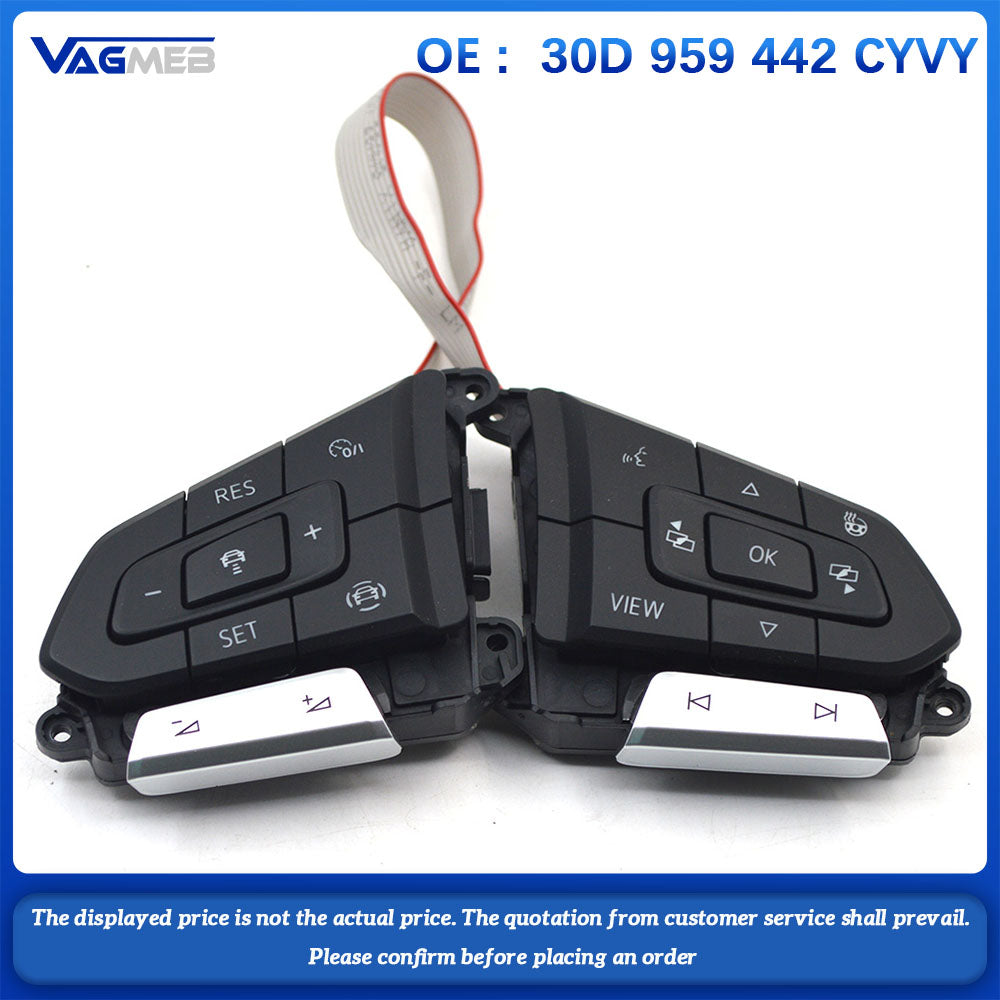 For VW TAYRON Steering wheel button 30D 959 442 CYVY