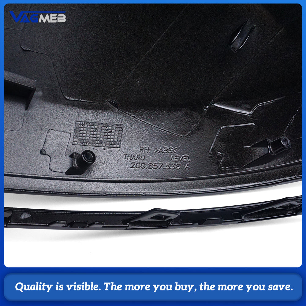 For VW Tharu MQB Lane Change Assist Mirror Cover Blind Spot Warning Mirror Shell Pair