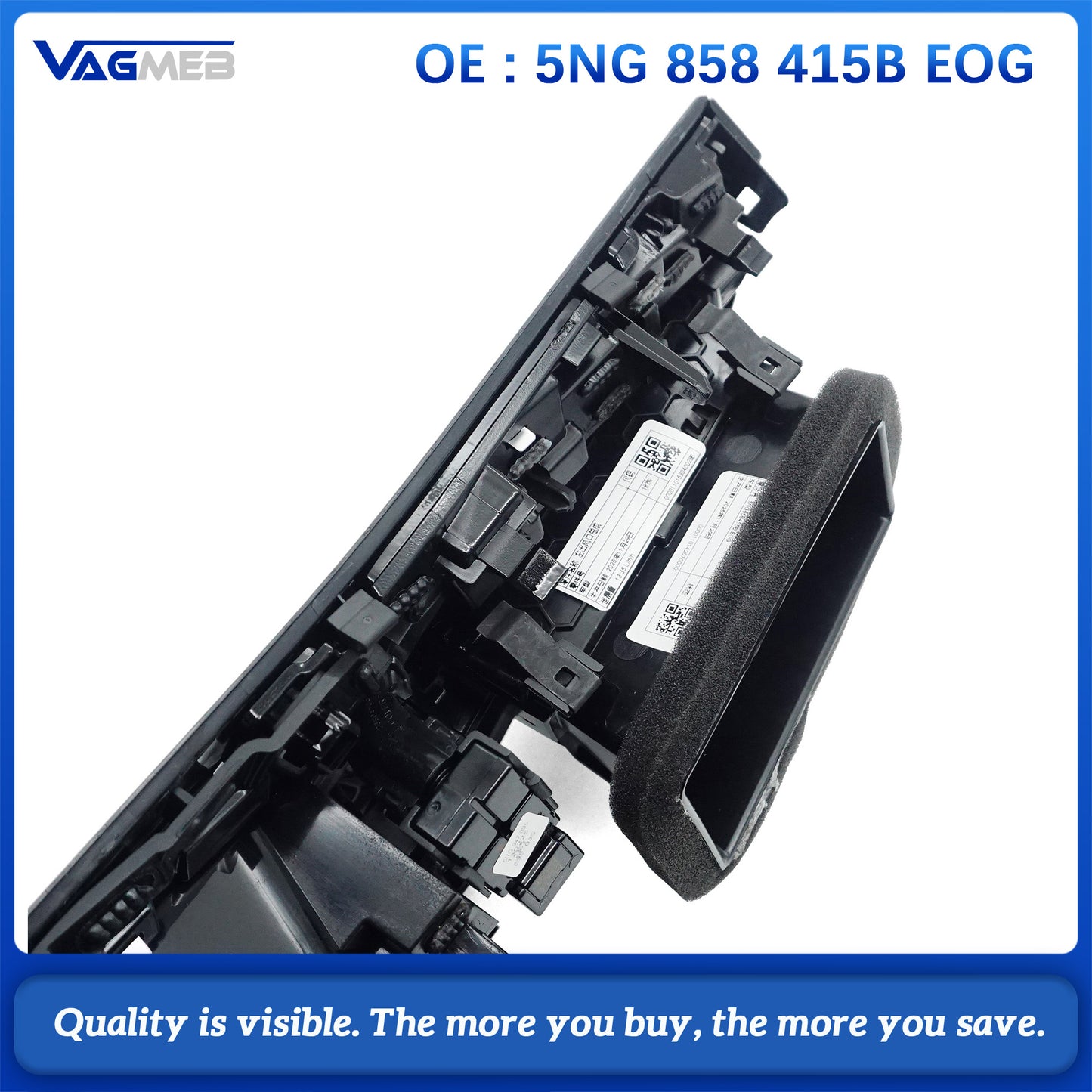 For VW Tiguan MK2 LCD instrument decorative frame Panel Plates Decorative Frame 5NG 858 415B