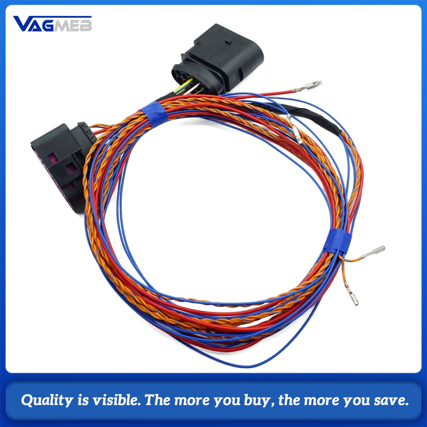 For VW Polo 6R Headlight Sensor -AFS Cable Xenon Headlight Auto Leveling Sensor Harness For Car Headlight Cornering AFS Kit