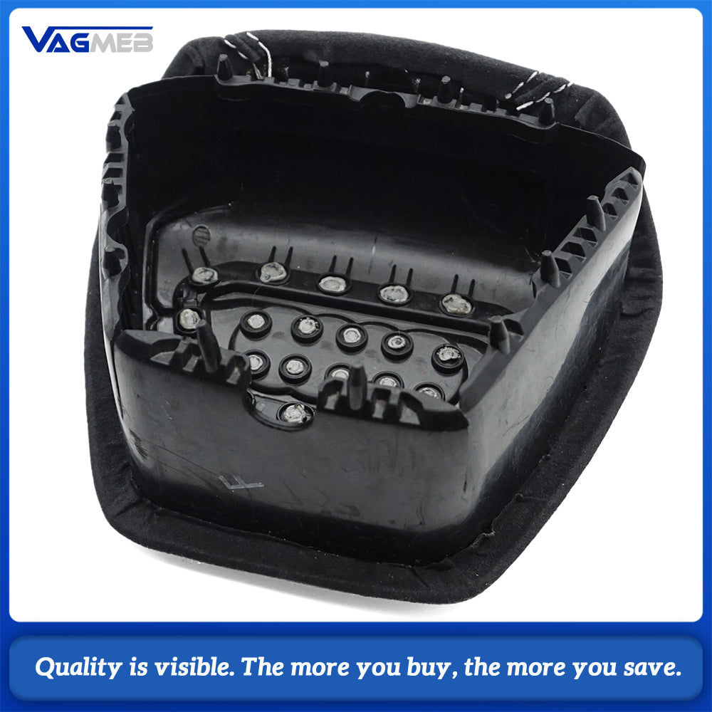 Heated steering wheel For AUDI A6 C8 LightGray stitching Alcantara perforated leather multifunction steering wheel