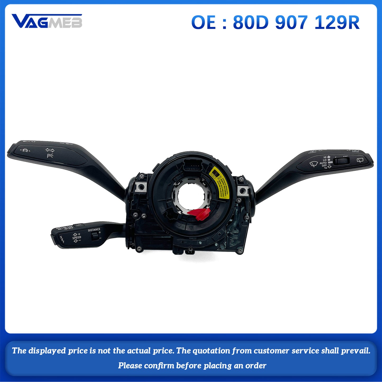For Audi A4 B9 Cruise Control Handle Lane Keeping Handle Lane Keeping Handle 80D 907 129R