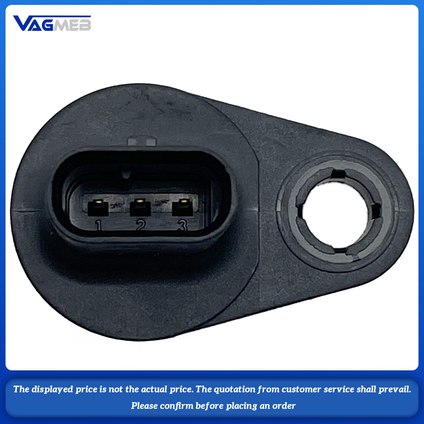 For VW Audi Skoda Automotive Pulse Crankshaft Position Sensor 06K 906 433D