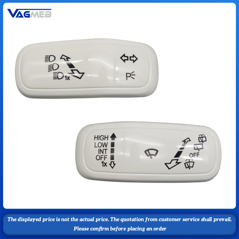 Interior Steering Wheel Headlight Switch Control Cover Wiper Switch Trim for VW Golf 7 7.5 MK7 Golf 8 MK8 Accessories 2015-2023+ (3)