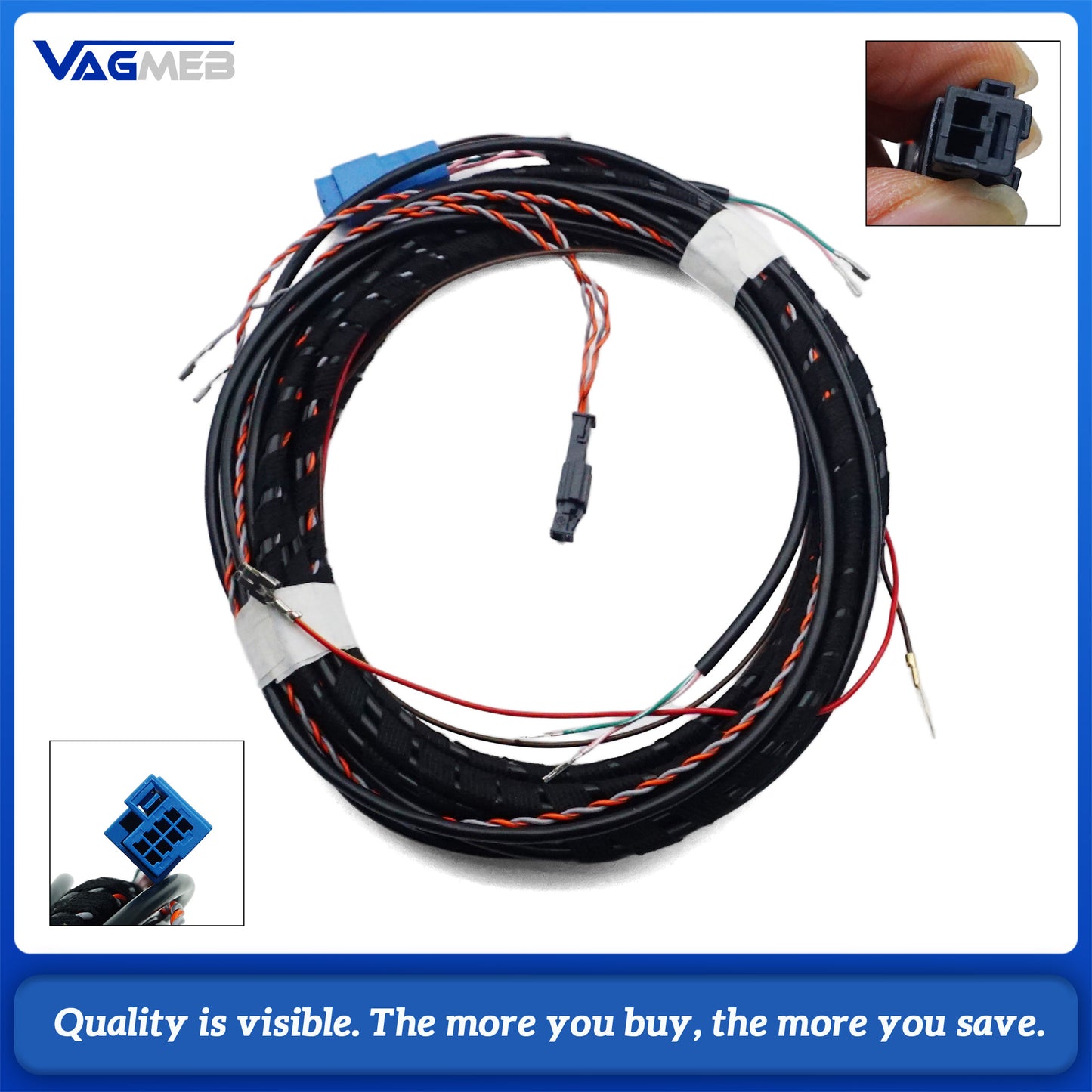 Lane Change Assist Wiring Harness For Touareg