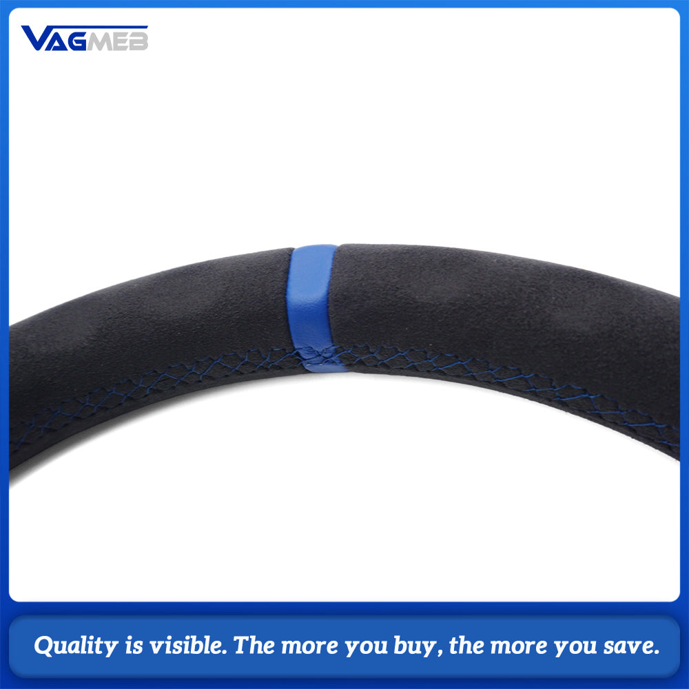 Leather steering wheel suitable for VW Golf MK7 7.5 GTI GTD GTE R Polo GTI Tiguan MK2 Passat B8 Sport steering wheel