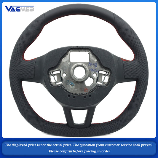 For SKODA Superb multifunctional semi perforated flat bottomed sports steering wheel 2018-2023