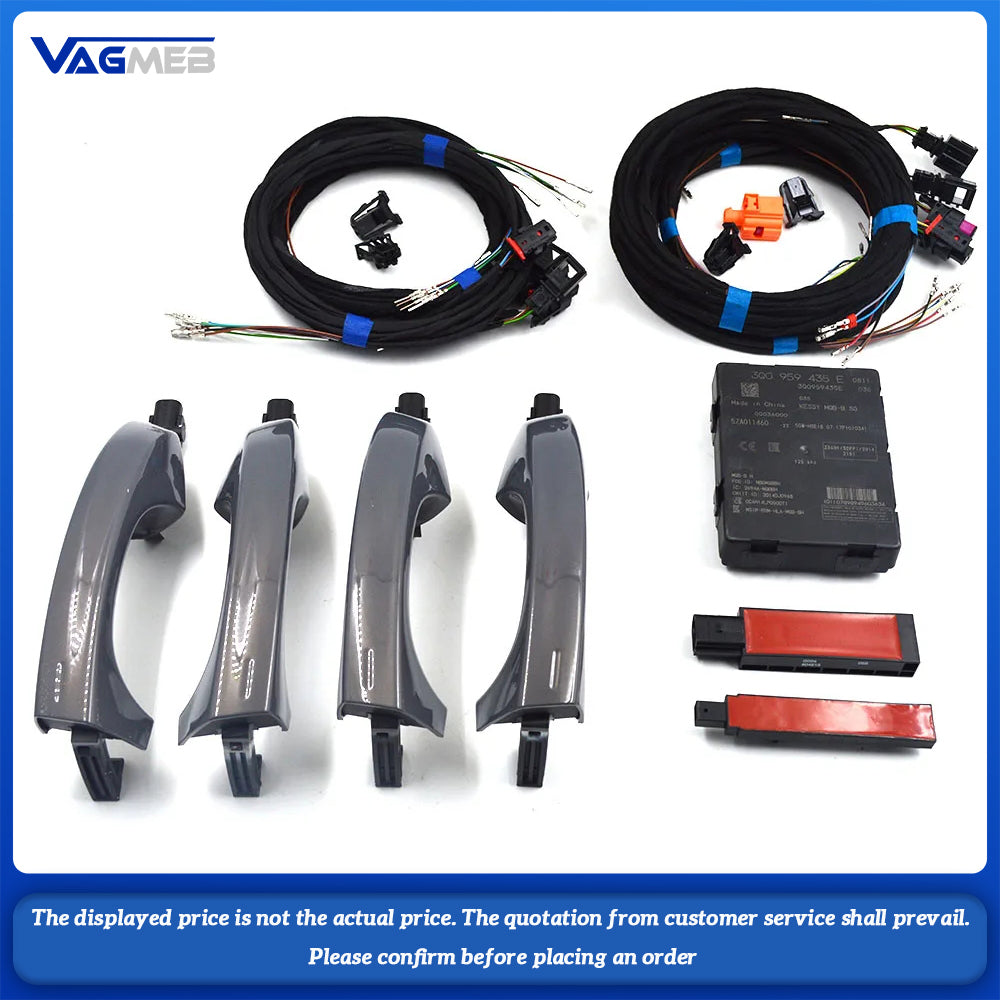 Original For VW Golf mk7 7.5 Golf 7 Golf R GTI Keyless entry and handle kit 4 doors