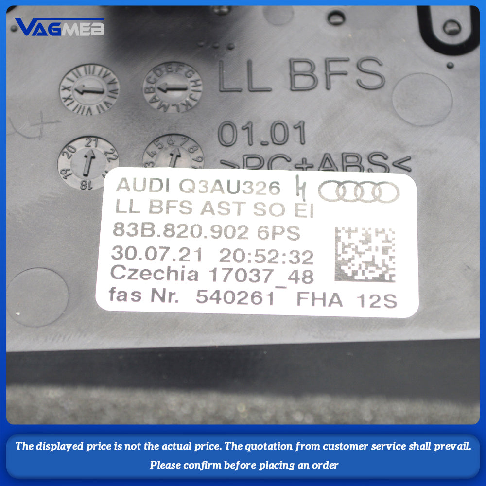 For Audi Q3 Air outlet 83B 820 901 83B 820 902 83G 819 203