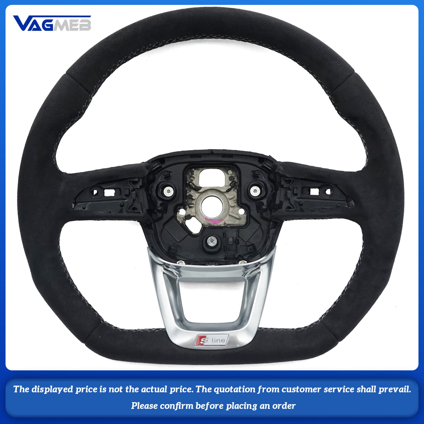 For Audi S/RS/Sline Q3 Q5 Q7 Q8 Steering Wheel
