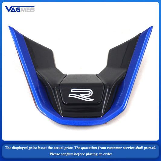 For VW Golf 8 MK8 Paste style R LOGO Emblem Car Steering Wheel Decoration Cover Accessories