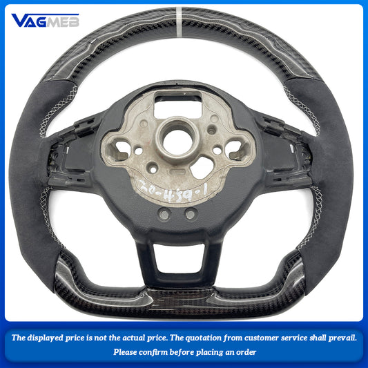 For VW Golf MK7 MK7.5 GTI GTD GTE R 2013-2020 Polo GTI Tiguan Passat steering wheel