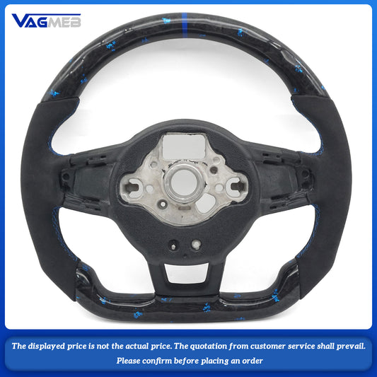 For VW Golf MK7 MK7.5 GTI GTD GTE R 2013-2020 Polo GTI Tiguan Passat steering wheel