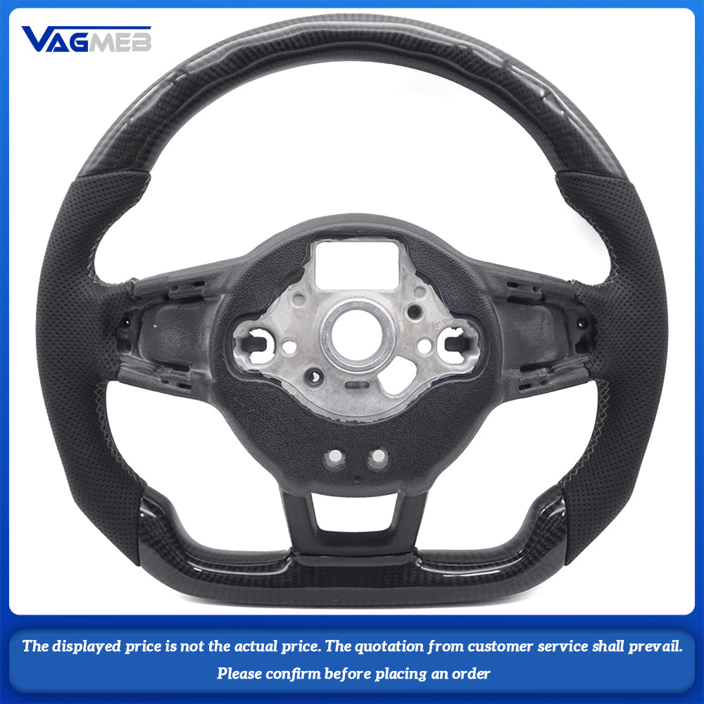 For VW Golf MK7 MK7.5 GTI GTD GTE R 2013-2020 Polo GTI Tiguan Passat steering wheel