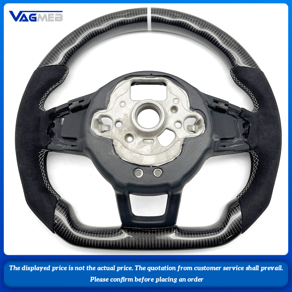 For VW Golf MK7 MK7.5 GTI GTD GTE R 2013-2020 Polo GTI Tiguan Passat steering wheel