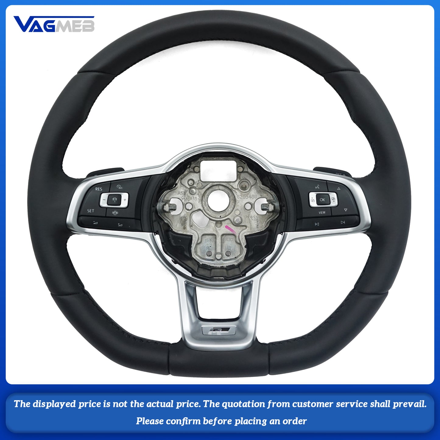 For VW Golf 7 MK7 GTI R GTE GTS GTD Passat B8 Steering Wheel