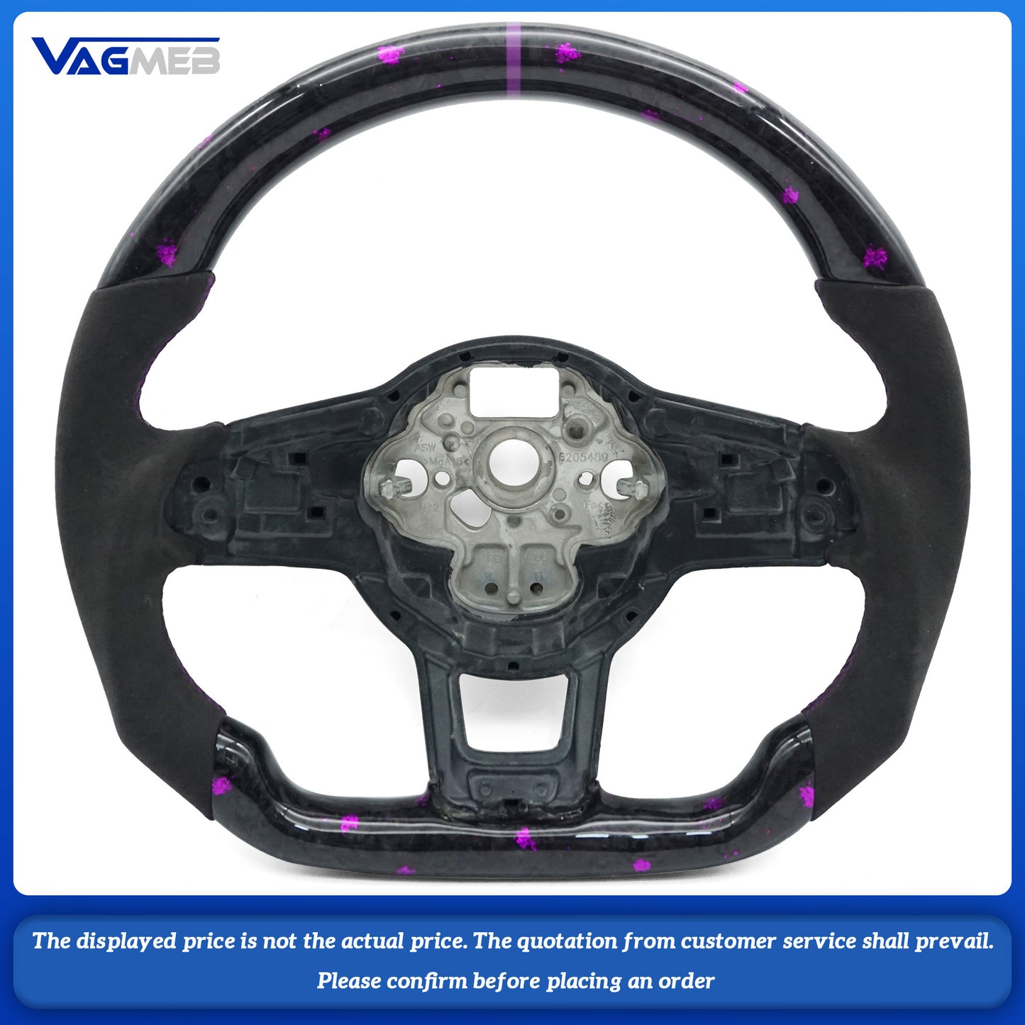 For VW Golf 7 7.5 GTI GTD GTE R 2013-2020 Polo GTI Tiguan Passat steering wheel