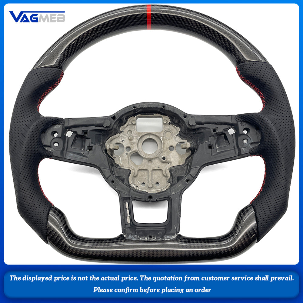 For VW Golf 7 7.5 GTI GTD GTE R 2013-2020 Polo GTI Tiguan Passat steering wheel