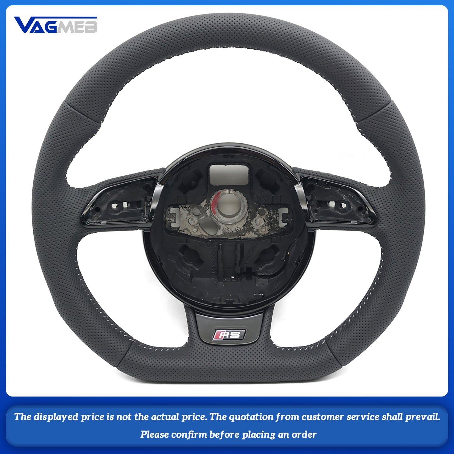 For Audi RS LOGO A4B8 Steering Wheel