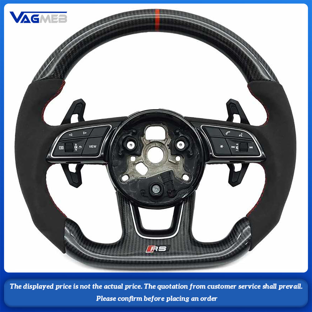 For Audi S/RS/Sline logo A4B9 steering wheel