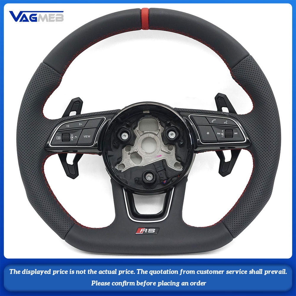 For Audi S/RS/Sline logo A4B9 steering wheel