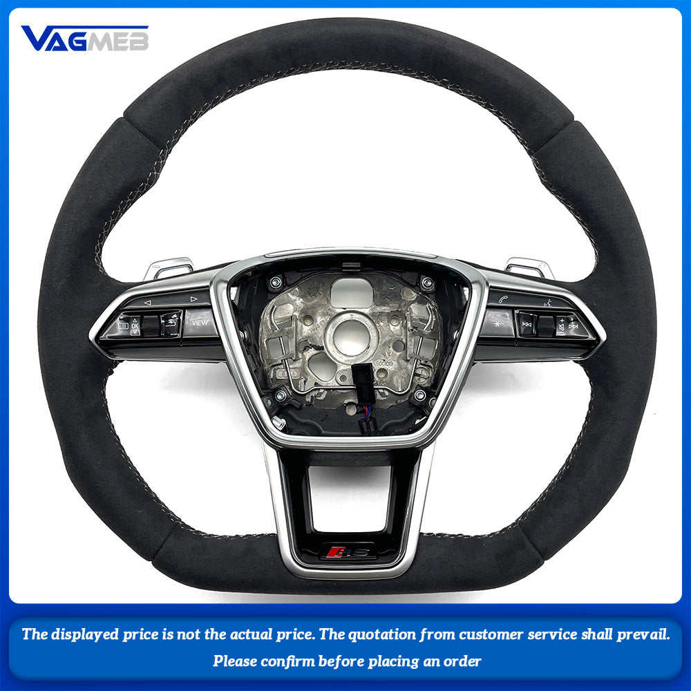For Audi S/RS/Sline LOGO A6C8 Steering Wheel