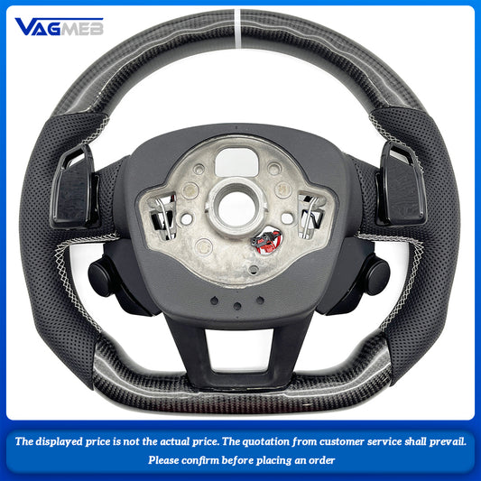 For Audi S/RS/Sline LOGO A6C8 Heating Steering Wheel
