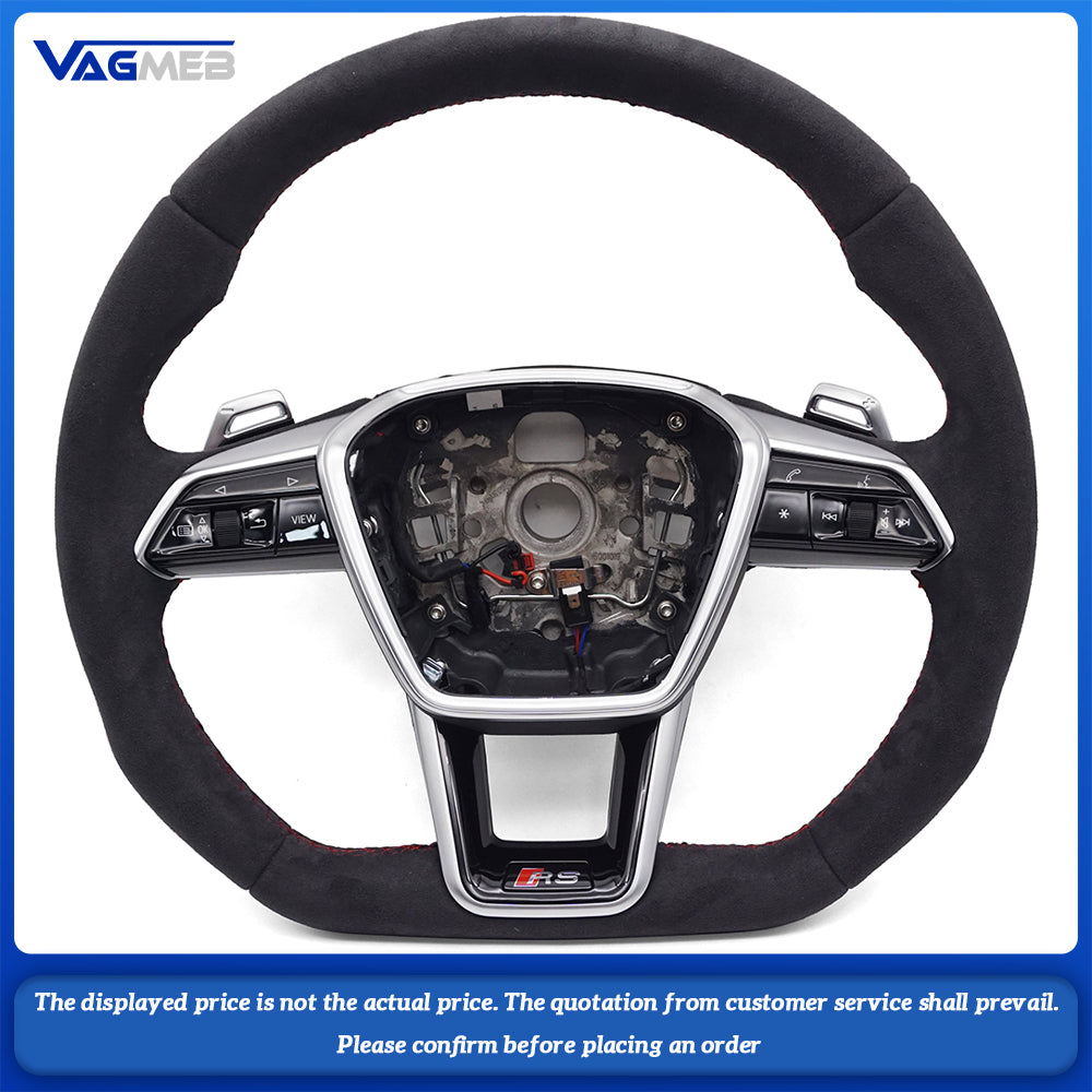 For Audi S/RS/Sline LOGO A6C8 Heating Steering Wheel