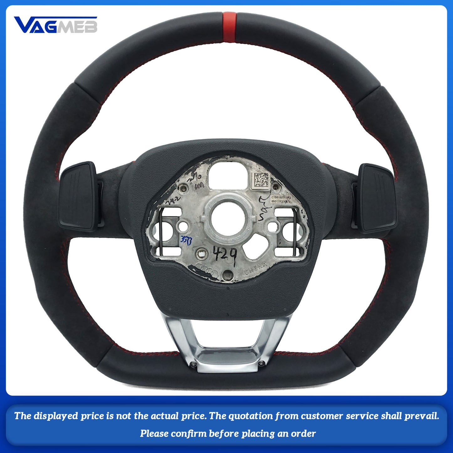 For Audi RS LOGO Q3 Heating steering wheel