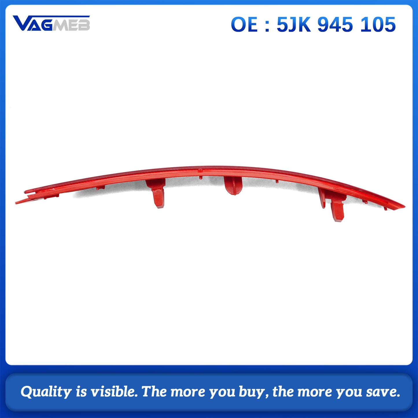 Rear Bumper Reflectors Lights For Skoda Warning Lamps Stop Lamps Brake Light