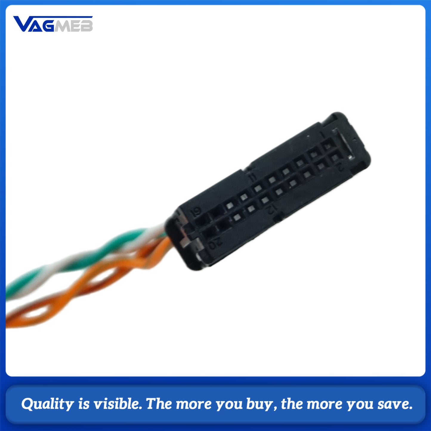 Retrofit OABR Adapter cable For VW EVO ID5 ID6 Navigation BMW F30 F25 F10 F01 F32