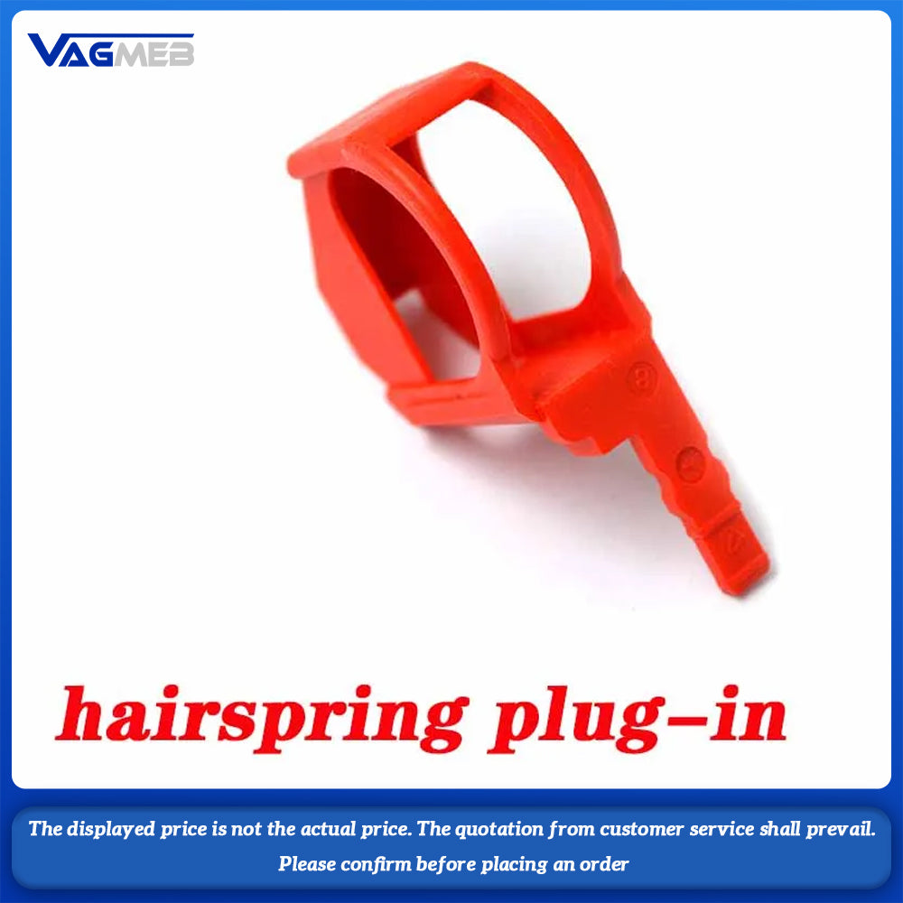 For VW 5K0953569 Steering Wheel Hairspring Cruise Control Electronic Module Red Plastic Holder