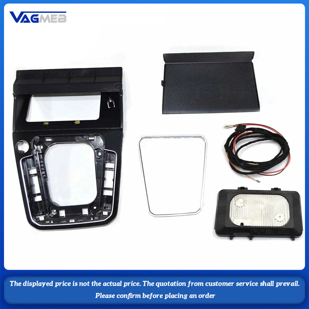 For VW Passat B8 Inductive Phone Charging Plate In Car Wireless Charger