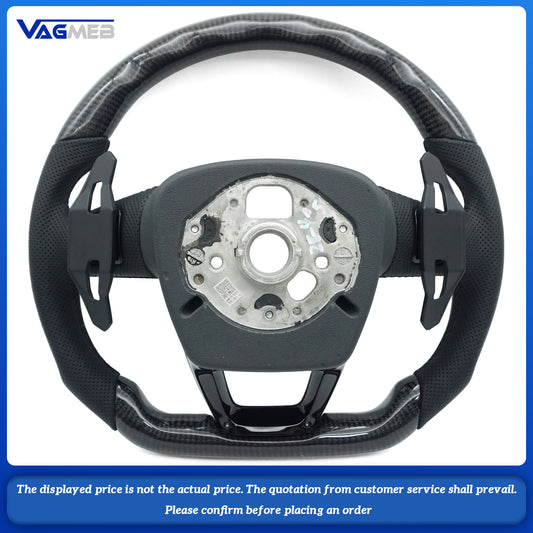 For Audi S/RS/Sline Q3 Q5 Q7 Q8 Steering Wheel