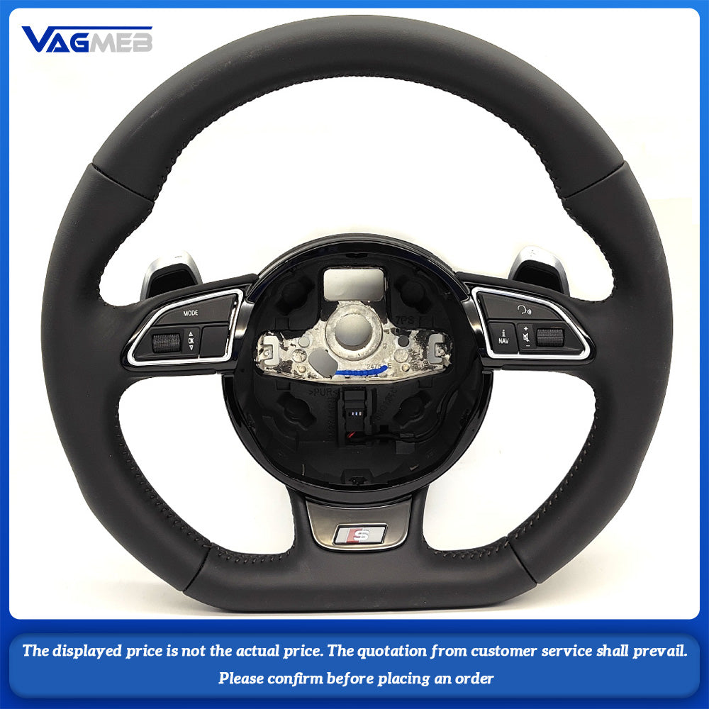 For Audi RS LOGO A4B8 Steering Wheel