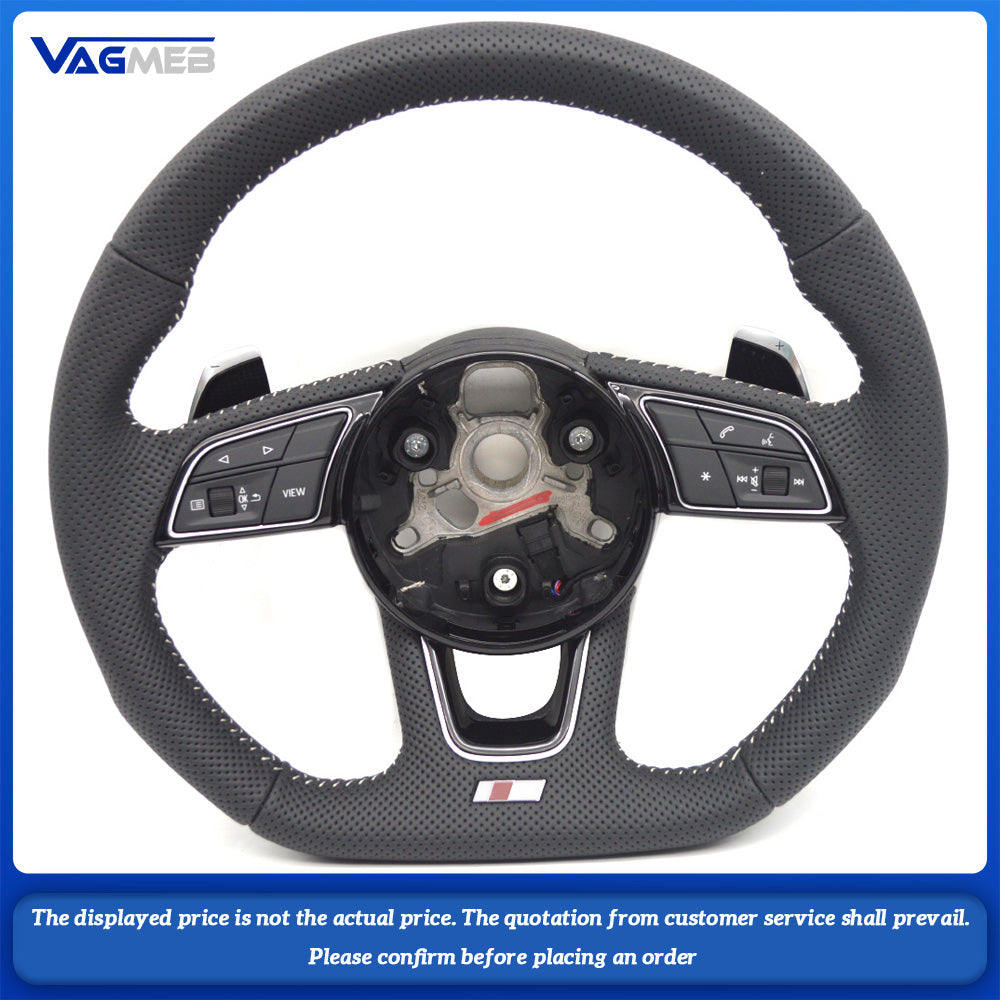 For Audi S/RS/Sline logo A4B9 steering wheel
