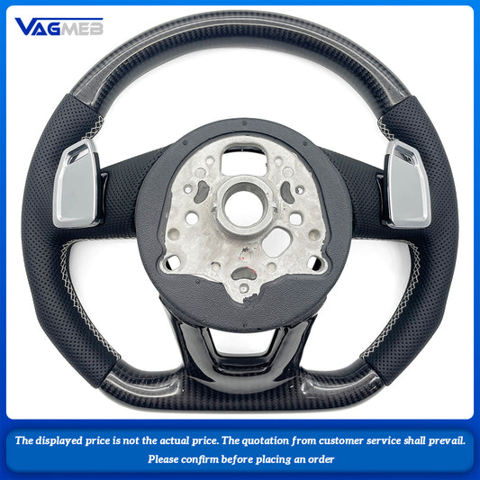 For Audi S/RS/Sline logo A4B9 steering wheel
