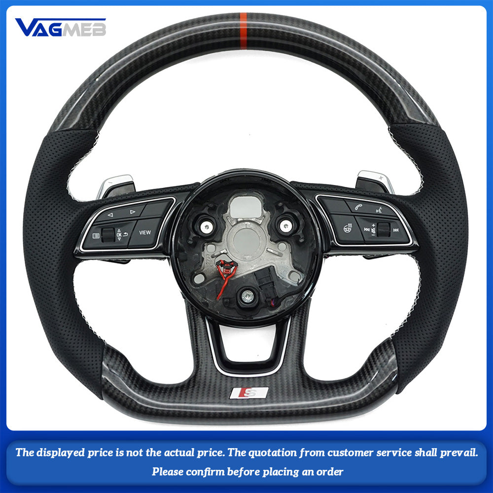 For Audi S/RS/Sline LOGO A4B9 Heating steering wheel