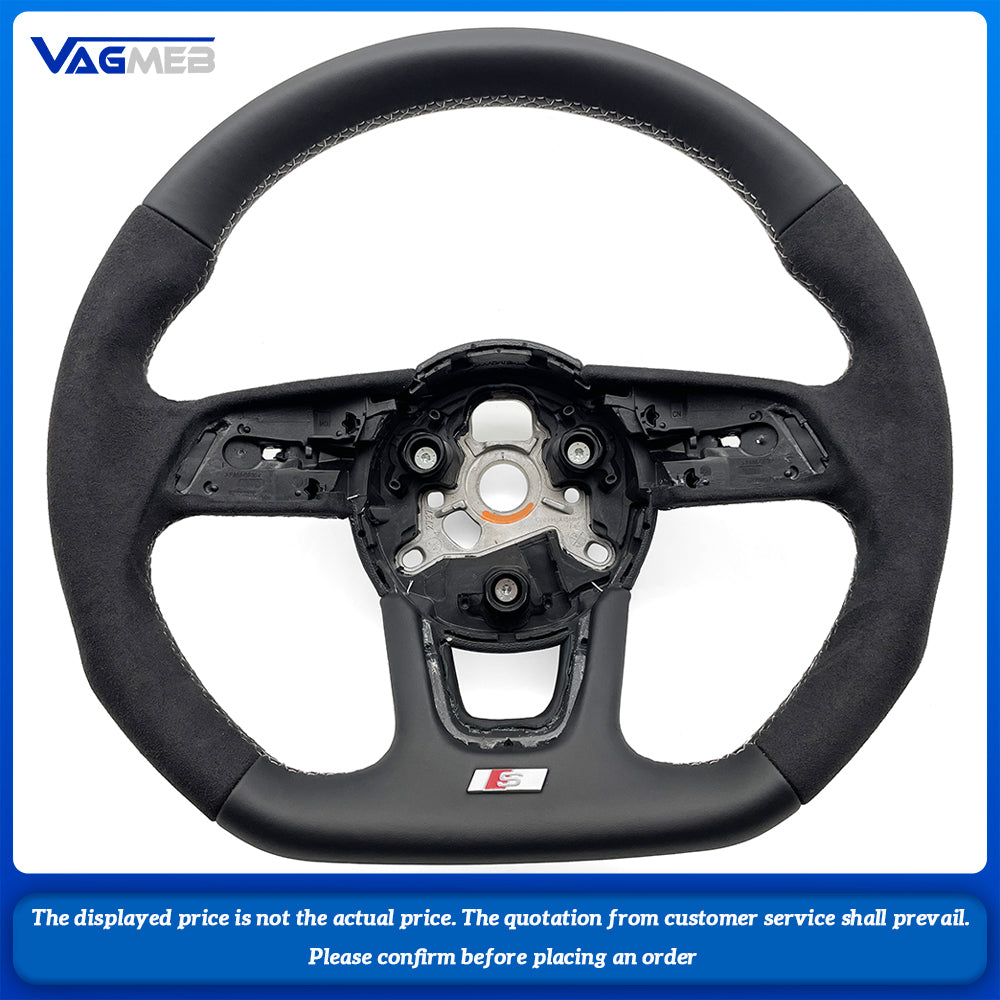 For Audi S/RS/Sline logo A4B9 steering wheel
