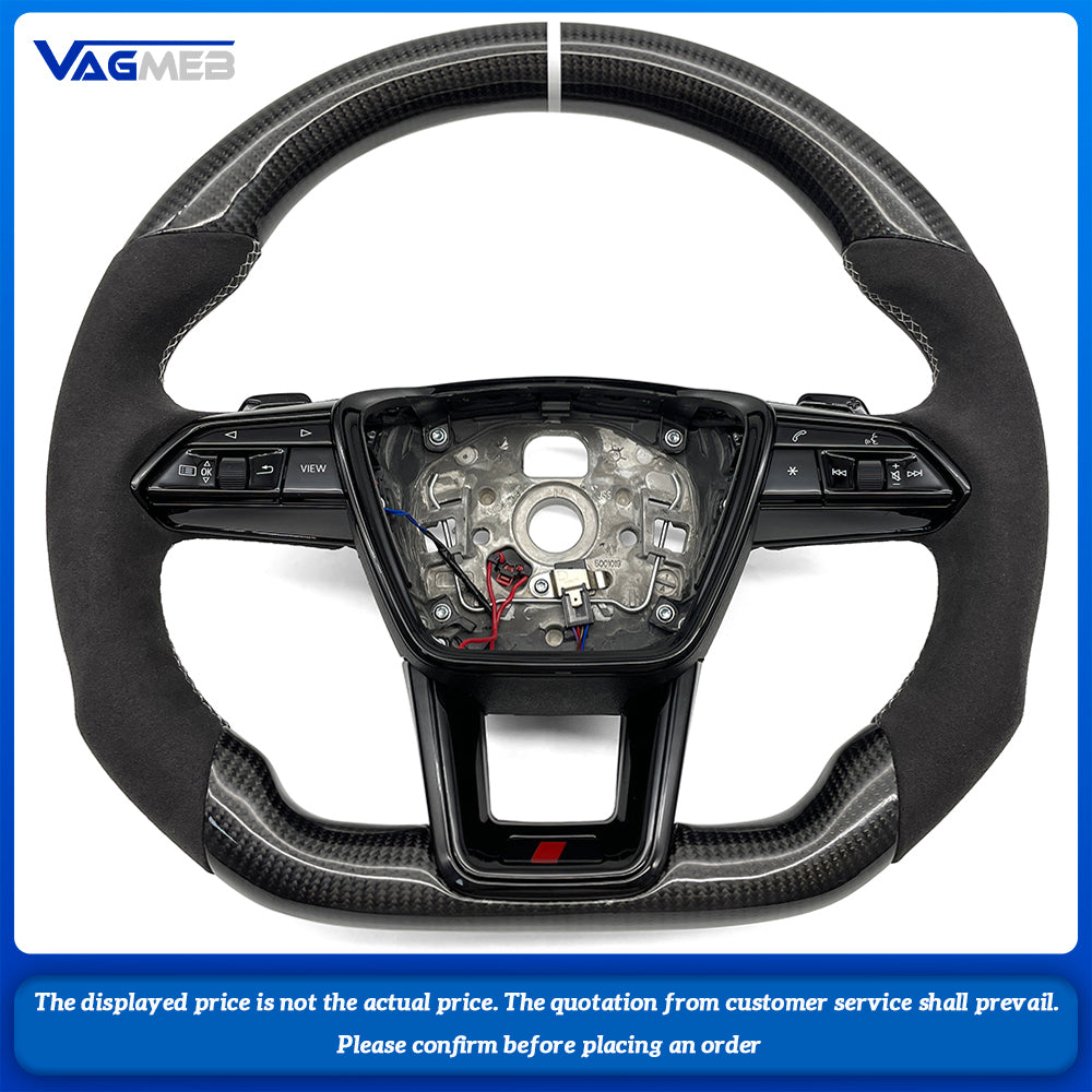For Audi S/RS/Sline LOGO A6C8 Heating Steering Wheel