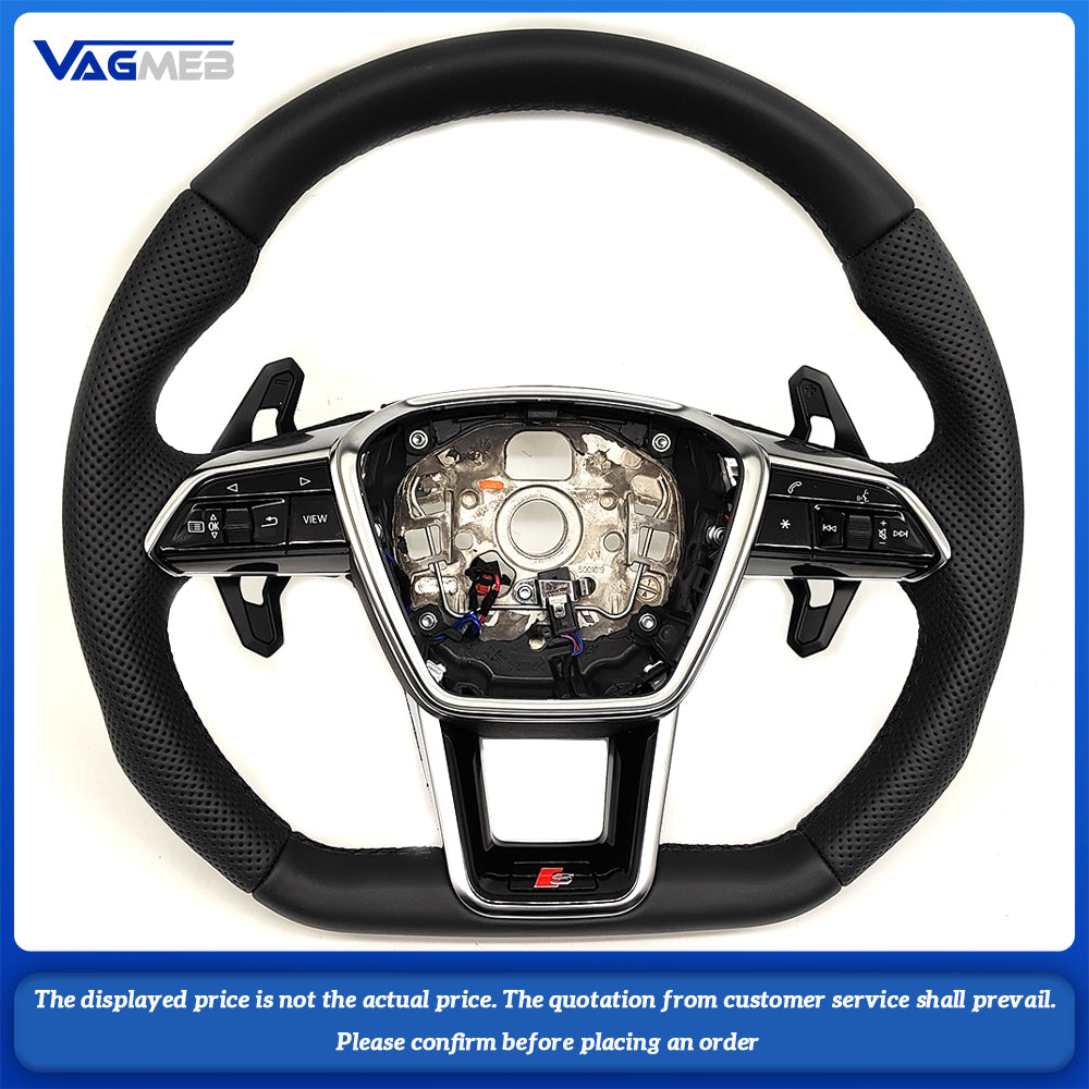 For Audi S/RS/Sline LOGO A6C8 Heating Steering Wheel