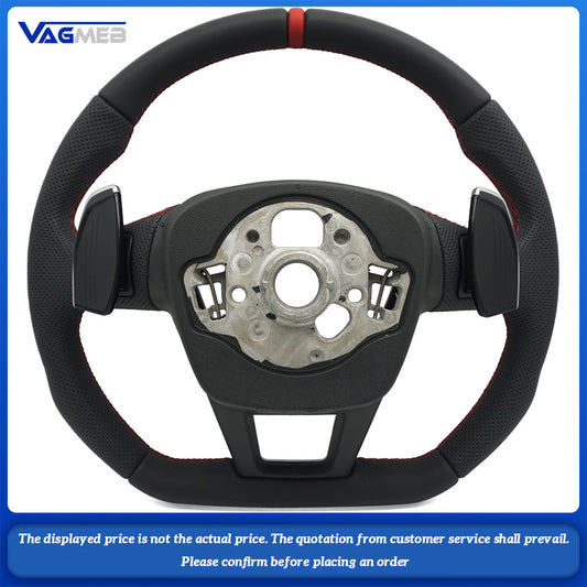 For Audi S/RS/Sline LOGO A6C8 Steering Wheel