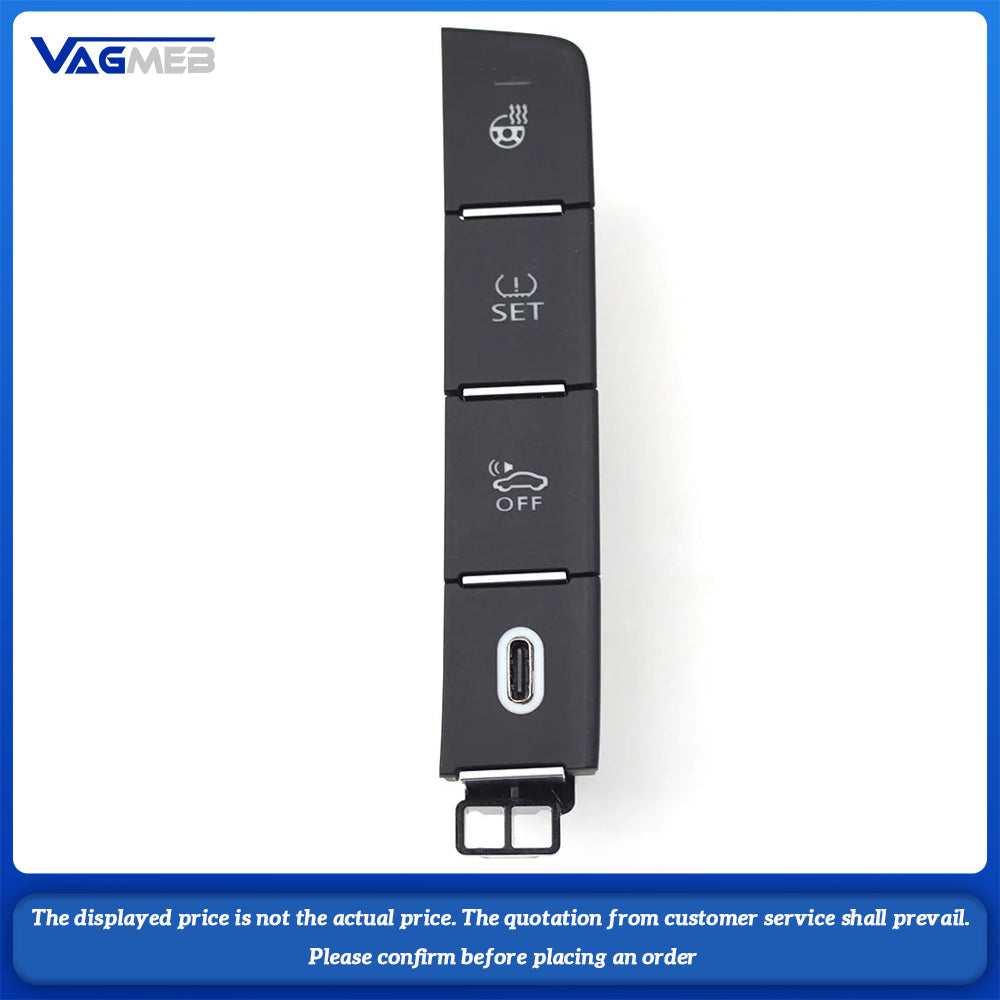 For VW Passat B8 PA Fast Charging Port 30W for iPhone Original Location Installed 3GD 927 238 C 3GD927238 C MTYCMJKC30WPG