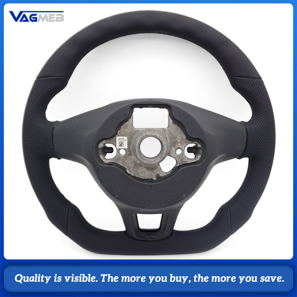 Semi Perforated Sports Steering Wheel,For VW GOLF 7 MK7 Transporter T6