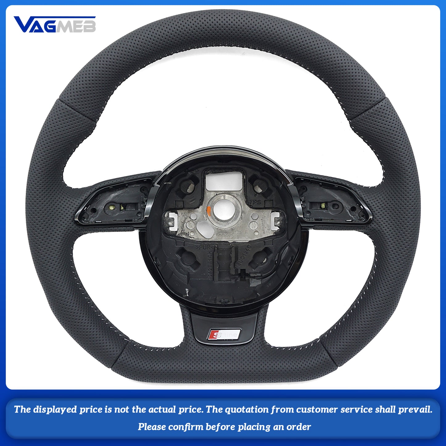 For Audi Sline LOGO A4B8 Steering Wheel