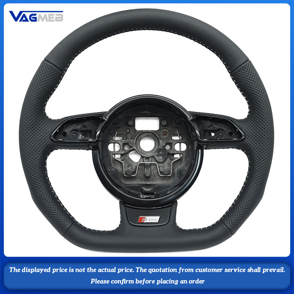 For Audi S/RS/Sline LOGO A6C7 Steering Wheel