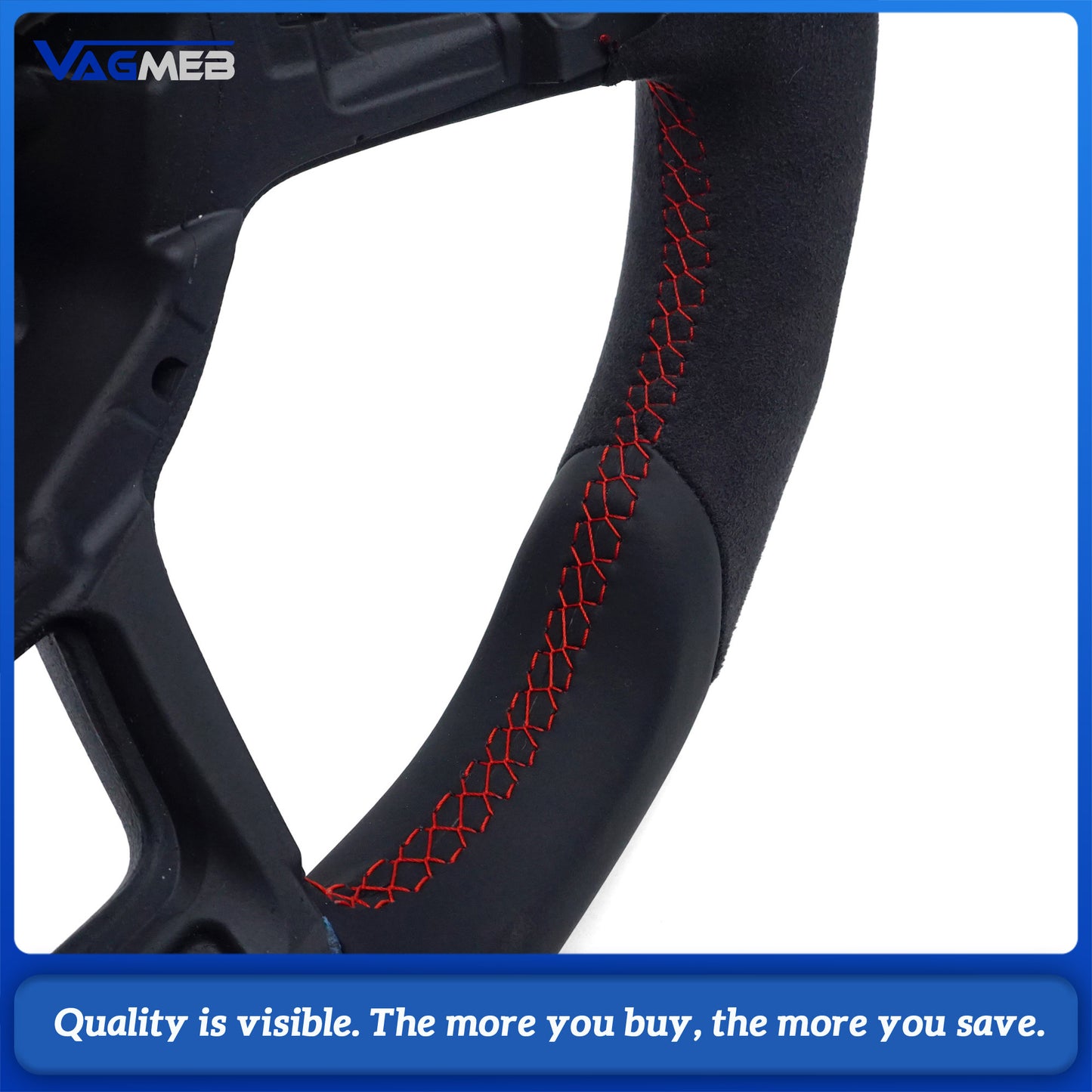 Steering Wheel For VW Golf 7 7.5 GTI GTD GTE R 2013-2020 Polo GTI Tiguan Passat DSG,Car accessories