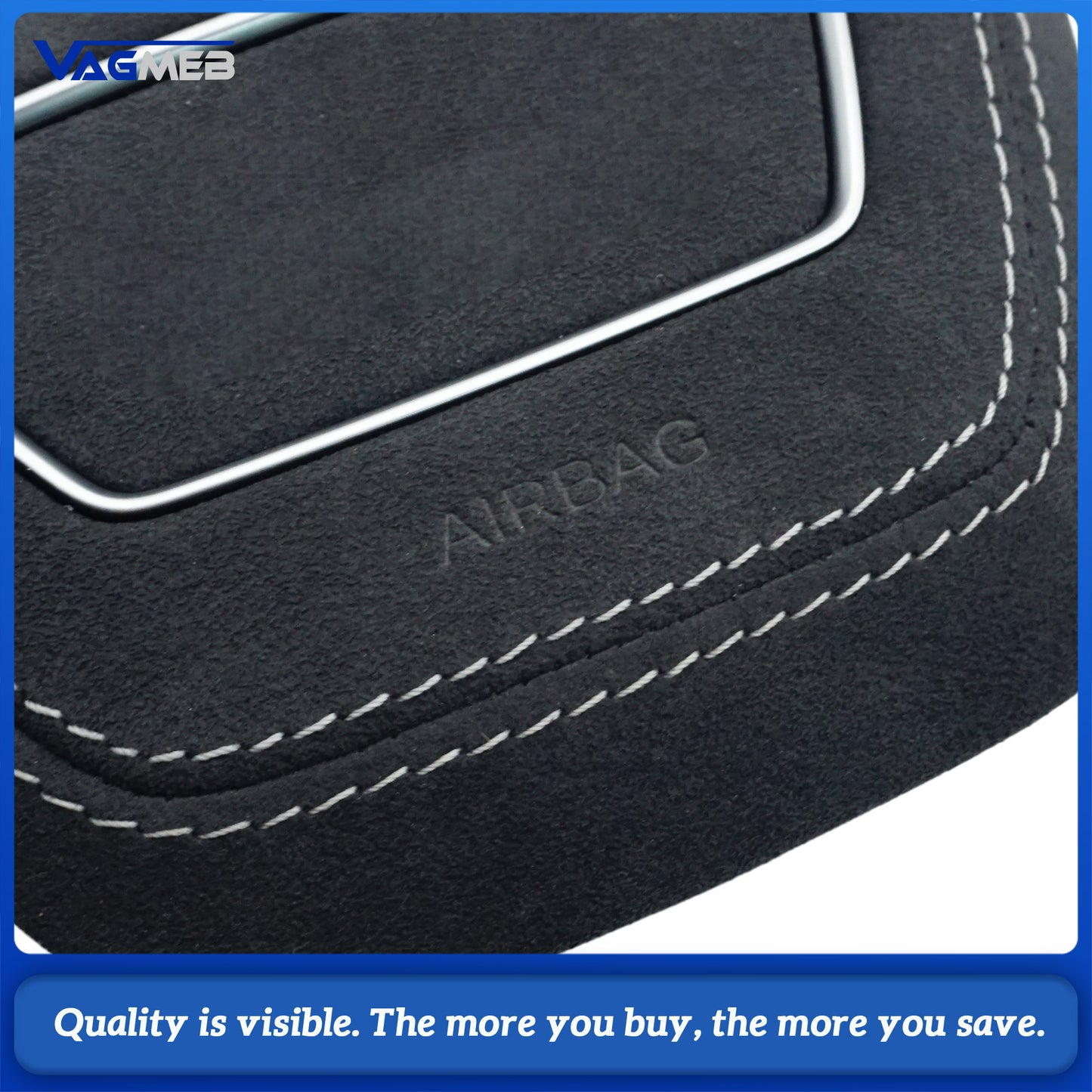 Steering wheel airbag cover multifunction steering wheel For Audi A6C8